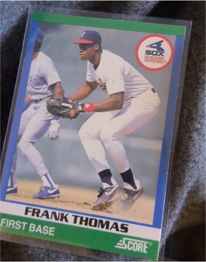 1991 Score #78 Frank Thomas — front