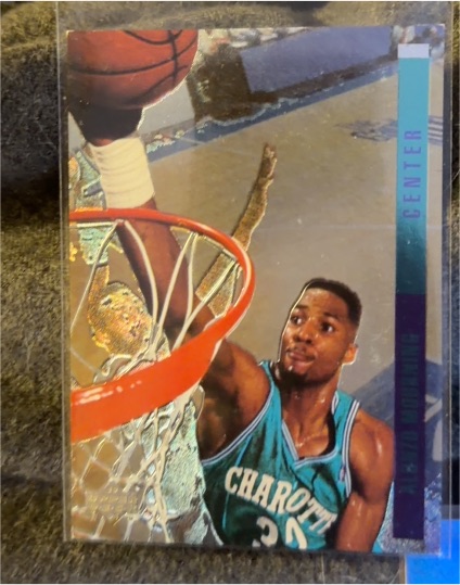 1993-94 Upper Deck Special Edition Behind the Glass #G12 Alonzo Mourning — front