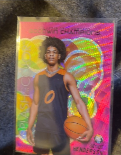 2023 Upper Deck Goodwin Champions #SCP-81 Scoot Henderson — front