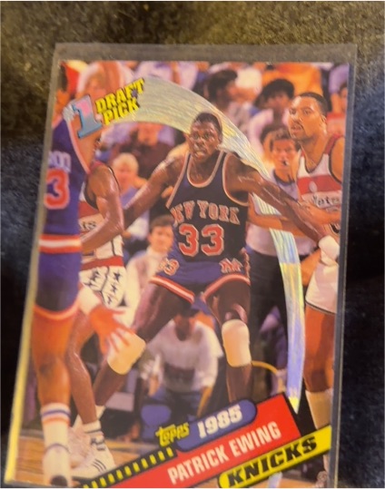 1992-93 Topps Archives #5 Patrick Ewing New York Knicks — front