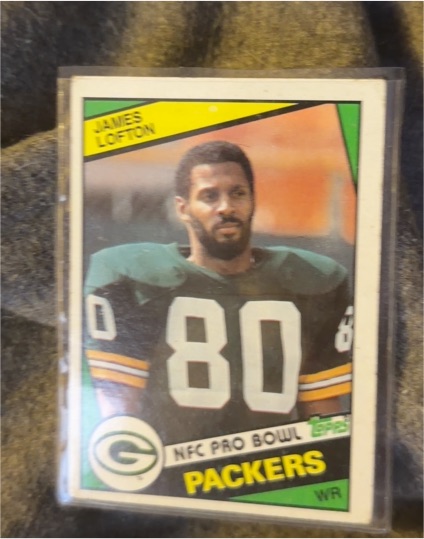1984 Topps #272 James Lofton — front