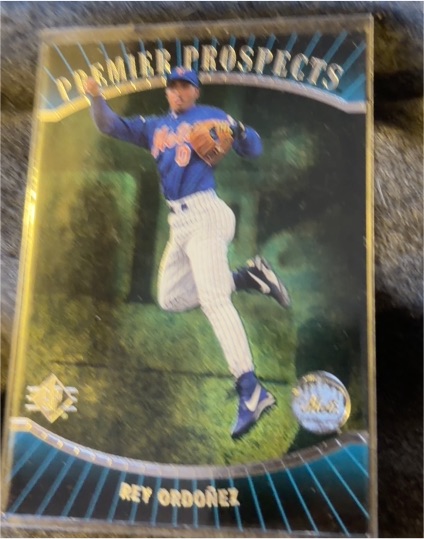 1996 Upper Deck SP Premier Prospects #1 Rey Ordonez — front
