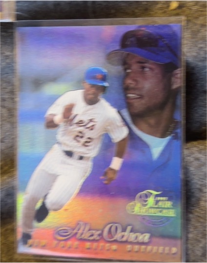 1997 Flair Showcase #66 Alex Ochoa — front