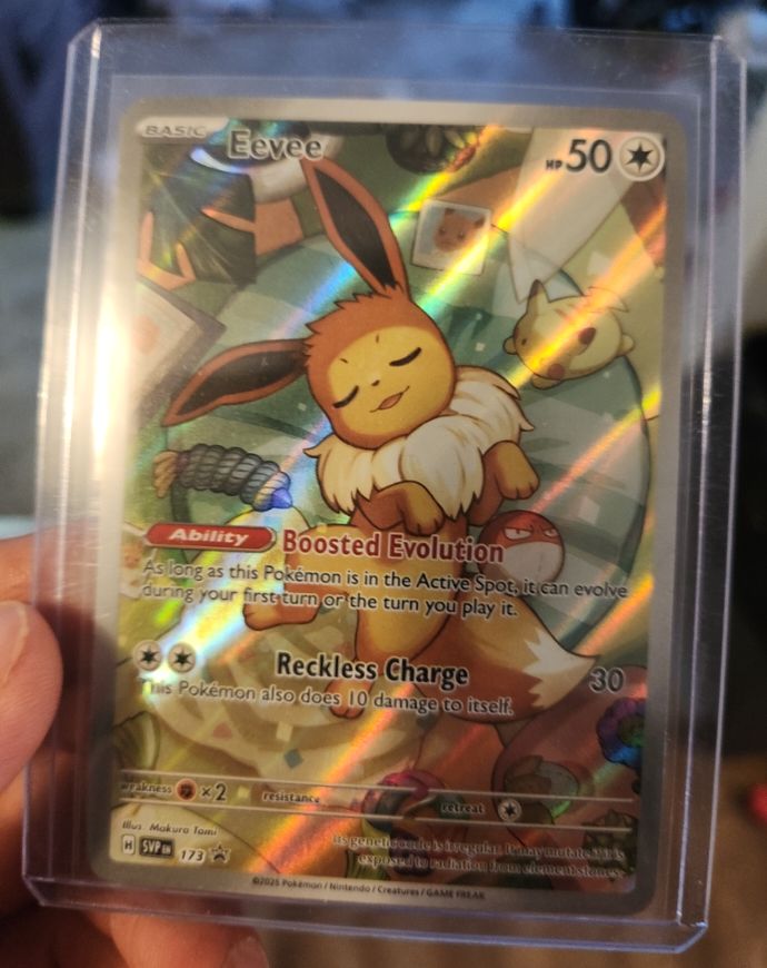2025 Pokémon TCG Scarlet & Violet Promo #173 Eevee — front