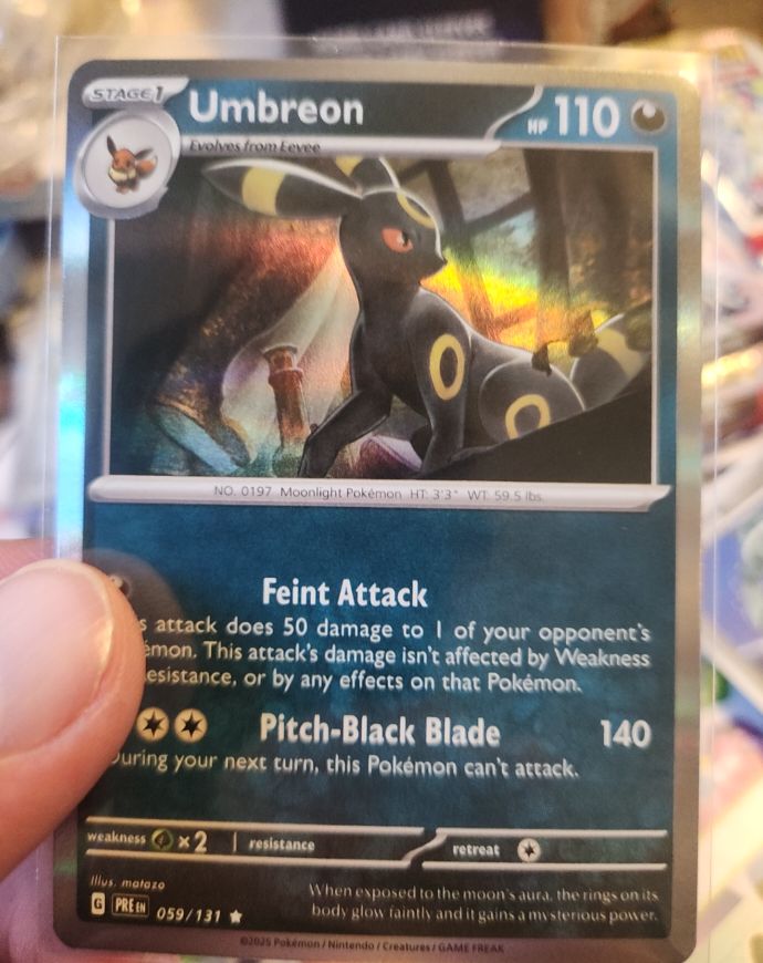 2015 Pokémon #059 Umbreon — front