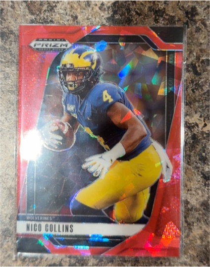 2025 Panini Prizm Draft Picks #182 Nico Collins — front