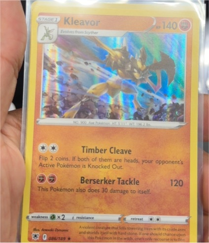 2022 Pokémon Astral Radiance #86 Kleavor — front