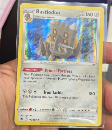 2022 Pokemon Astral Radiance #110 Bastiodon — front