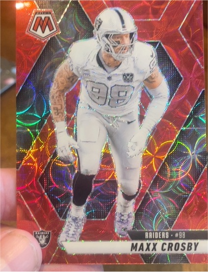 2025 Panini Mosaic #249 Maxx Crosby — front