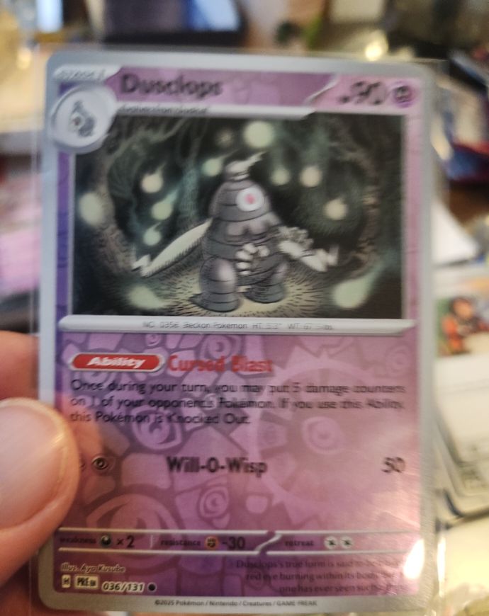 2025 Pokémon #036 Dusclops — front