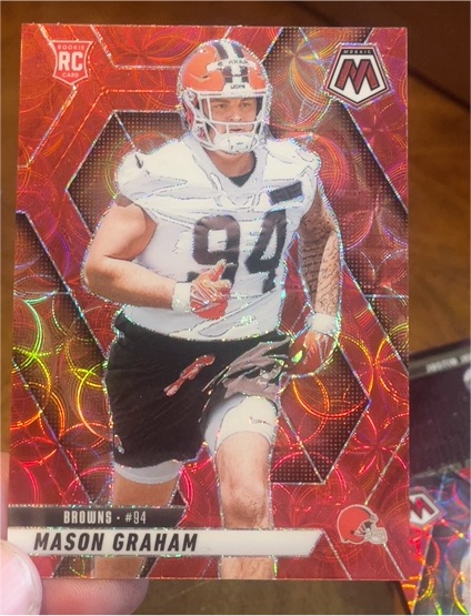 2025 Panini Mosaic #311 Mason Graham — front