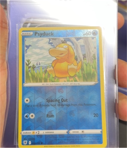 2021 Pokémon Swsh10 Astral Radiance #028 Psyduck — front
