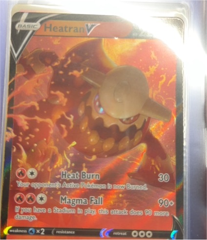 2022 Pokémon TCG Astral Radiance #025 Heatran V — front