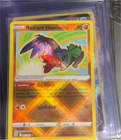 2022 Pokémon TCG Astral Radiance #081 Radiant Hawlucha — front
