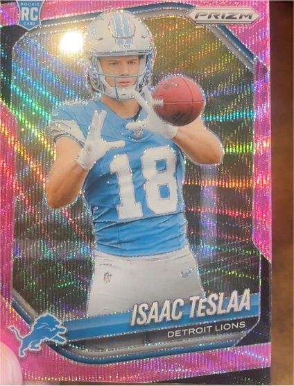 2025 Panini Prizm #316 Isaac Teslaa — front