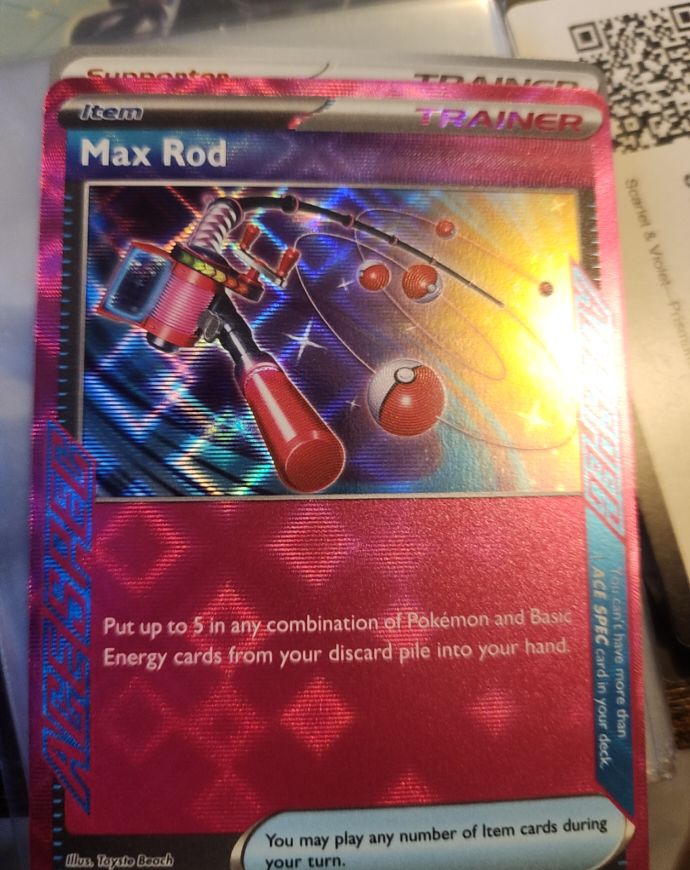 2016 Pokémon TCG Prismatic Evolutions #116 Max Rod — front