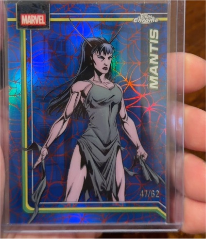 2026 Topps Chrome Marvel #076 Mantis — front