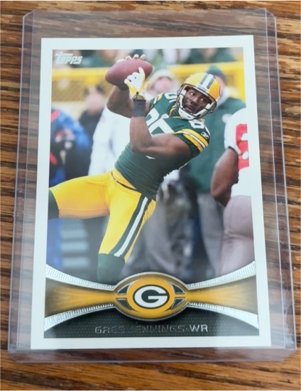 2012 Topps #205 Greg Jennings — front
