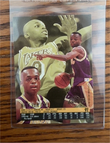 1994-95 Ultra #91 Nick Van Exel — front