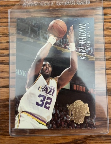 1994-95 Fleer Ultra #186 Karl Malone — front