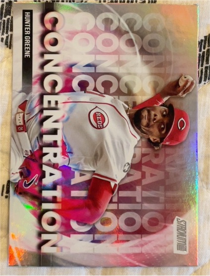 2025 Topps Stadium Club #C-16 Hunter Greene Concentration — front