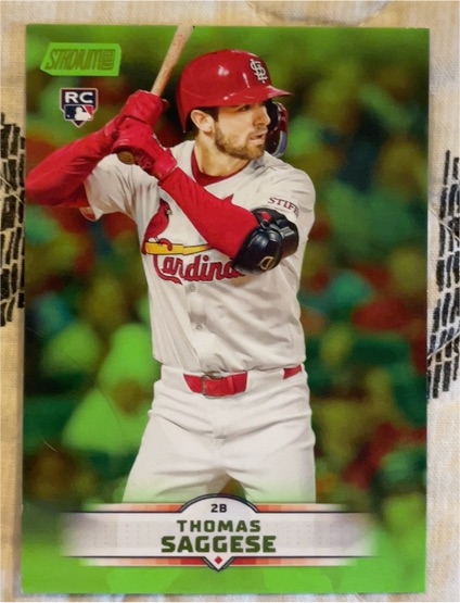 2025 Topps Stadium Club #157 Thomas Saggese — front