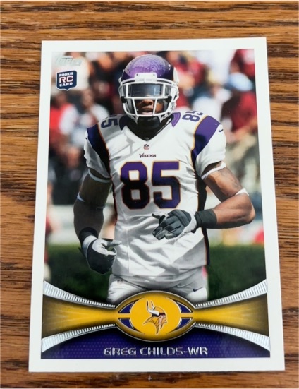 2012 Topps #367 Greg Childs — front