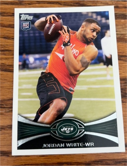 2012 Topps #256 Jordan White — front