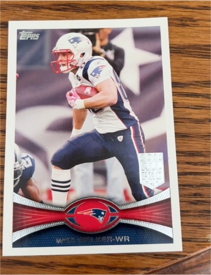 2012 Topps #220 Wes Welker — front