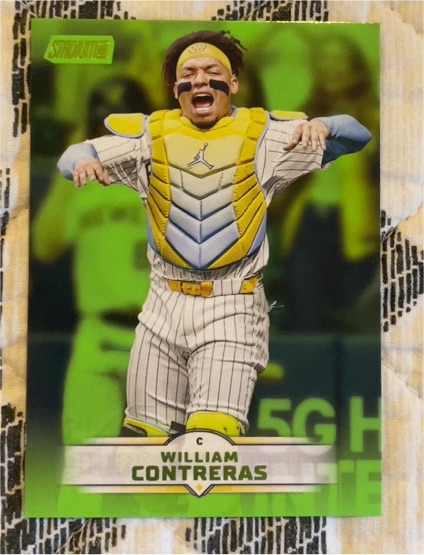 2025 Topps Stadium Club #150 William Contreras — front
