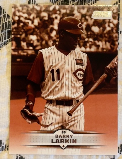 2025 Topps Stadium Club #27 Barry Larkin Sepia — front