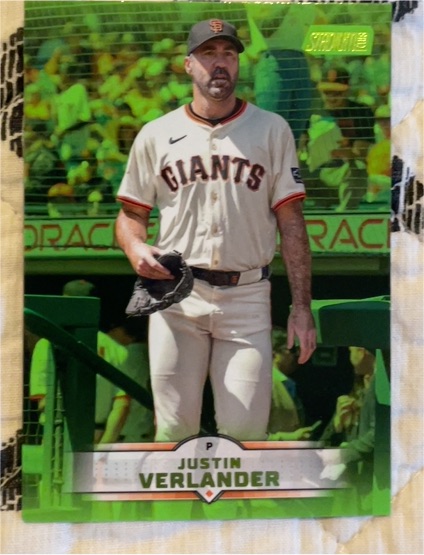 2025 Topps Stadium Club #162 Justin Verlander — front