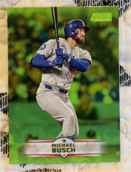 2025 Topps Stadium Club #3 Michael Busch — front