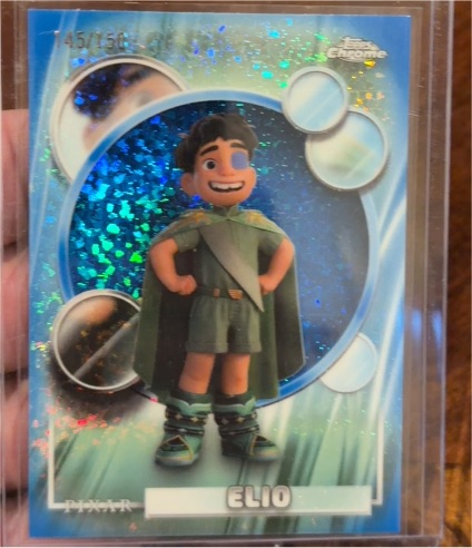 2026 Topps Chrome Pixar Elio #140 — front