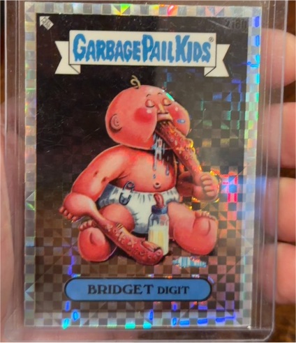 2023 Topps Garbage Pail Kids Chrome Series 6 #218b Bridget Digit — front