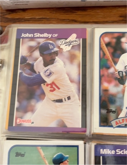 1989 Donruss #31 John Shelby — front