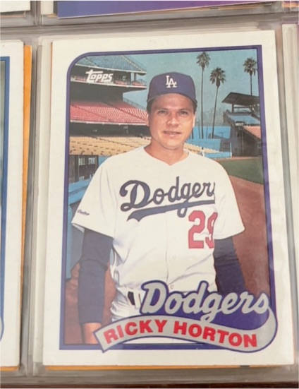 1989 Topps #232 Ricky Horton — front