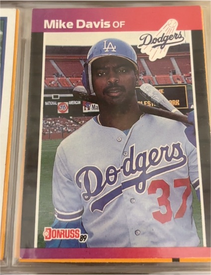 1989 Donruss #316 Mike Davis — front