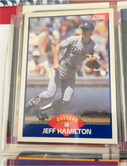 1989 Score #570 Jeff Hamilton — front