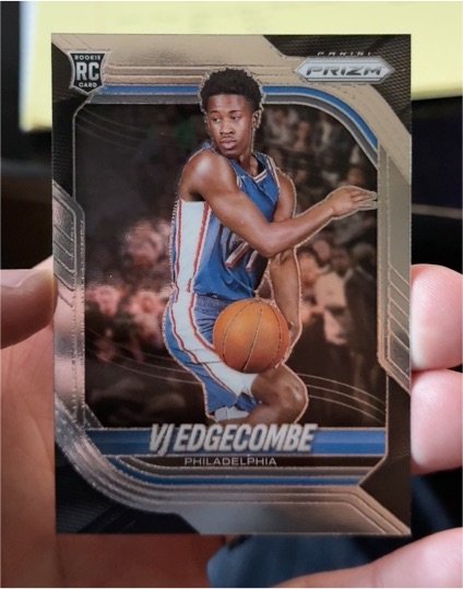2025-26 Panini Prizm #5 VJ Edgecombe — front