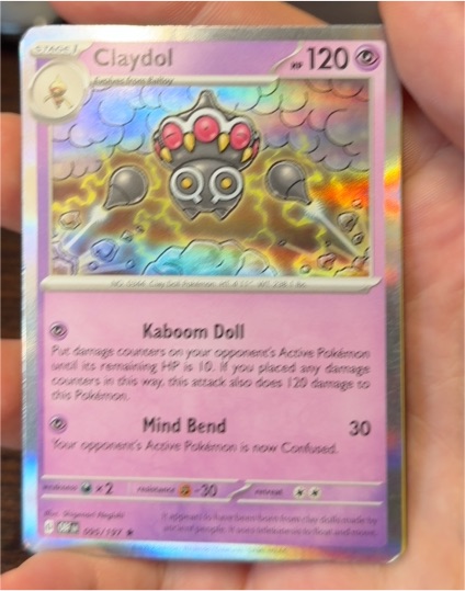 2023 Pokémon #095 Claydol — front