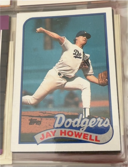 1989 Topps #425 Jay Howell — front