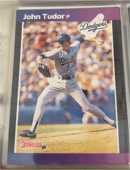 1989 Donruss #195 John Tudor — front