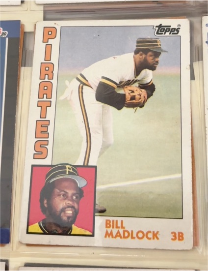 1984 Topps #250 Bill Madlock — front