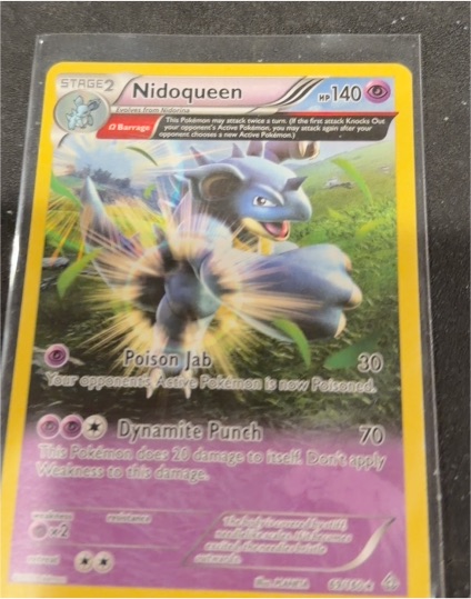 2015 Pokémon Primal Clash #69 Nidoqueen (Omega) — front