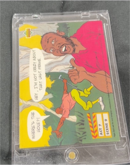 1993 Upper Deck Adventures in Toon World Act 7 Scene 9 Michael Jordan — front