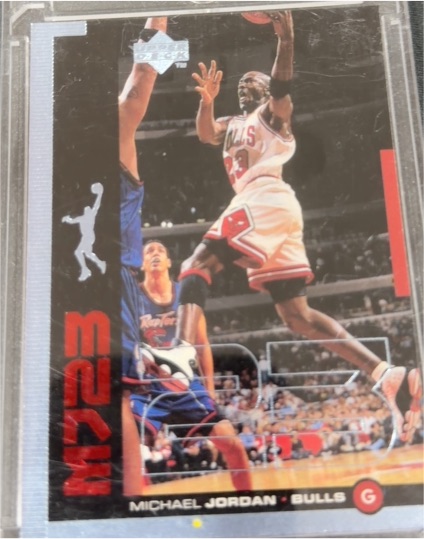 1999 Upper Deck MJ23 Master Moves #M23 Michael Jordan — front