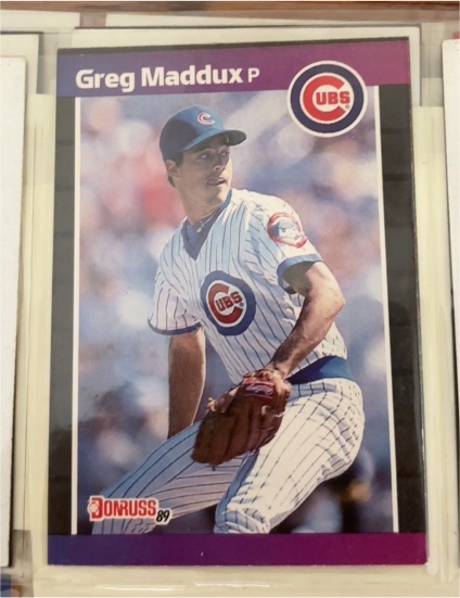 1989 Donruss #373 Greg Maddux — front