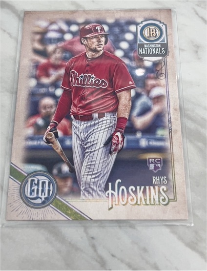 2018 Topps Gypsy Queen #199 Rhys Hoskins Rookie — front