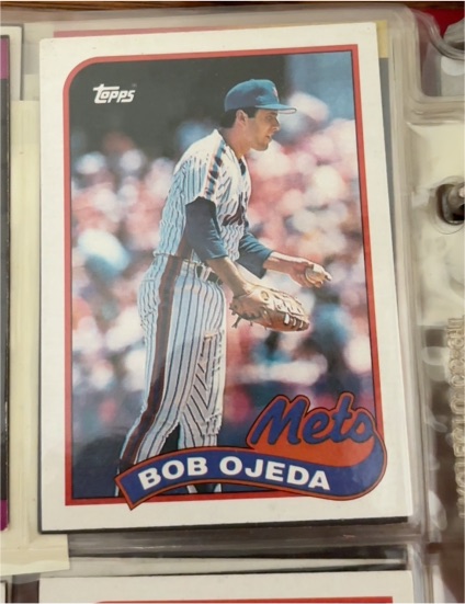 1989 Topps #333 Bob Ojeda — front